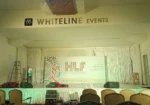 White line convention center